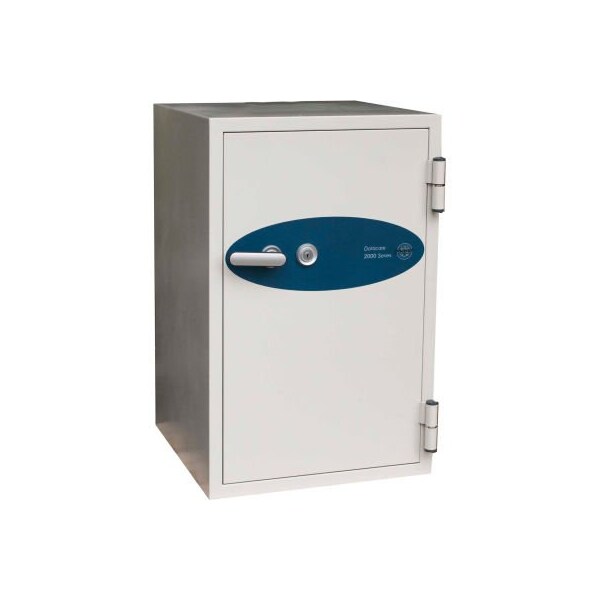 Phoenix Safe International Phoenix Safe Datacare 1.5-Hour Key Lock Fire & Water Resistant Media Safe 1.22 cu ft, Off-White 2025 - main